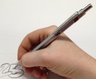 TWSBI Precision Ballpoint 1.0mm, Matt Silver