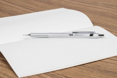 TWSBI Precision Fix Pipe Pencil Matt Silver