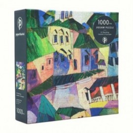 Paperblanks puzzle 1000 pieces St. Petersburg, Lentulov cityscapes