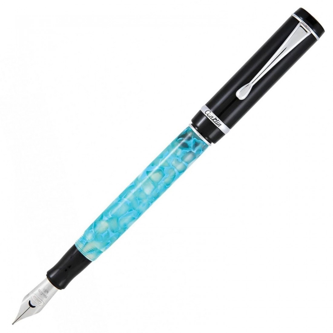 Conklin Duragraph Turquoise Nights Fountain Pen