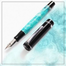 Conklin Duragraph Turquoise Nights Fountain Pen