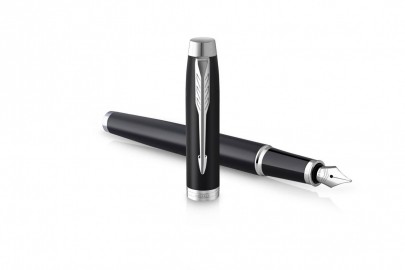 Parker IM Essential Matte Black CT Set Fountain Pen and Ballpen