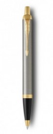 Parker IM Core Brush Metal GT Set Fountain pen and Ballpen N