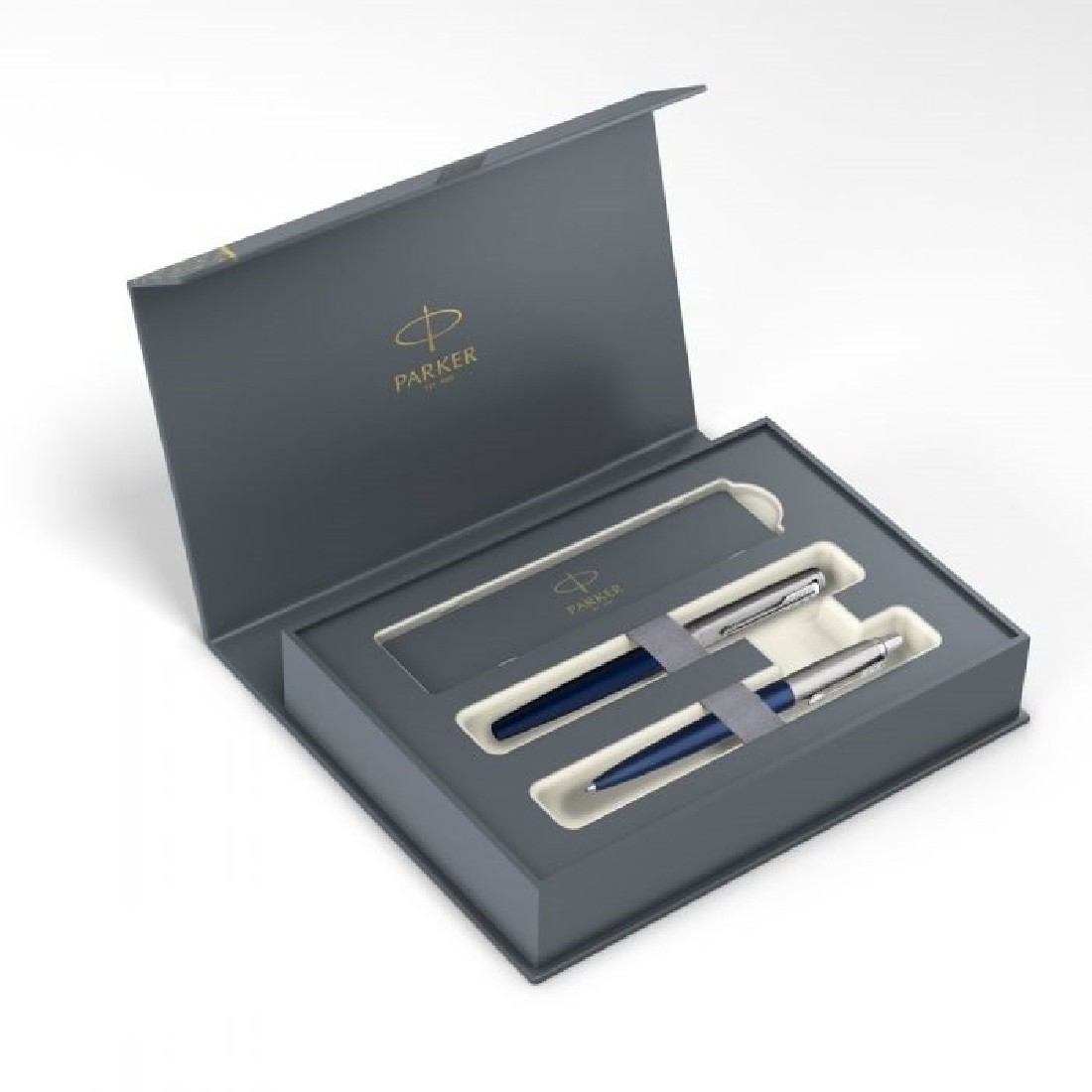 Parker Jotter Core Blue Set Fountain Pen and Ballpen