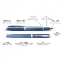 Parker IM Rituals Blue Fountain Pen