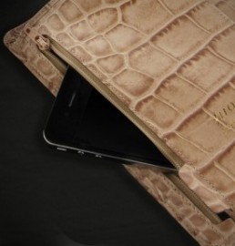 Filofax Organizer Leather Personal Crocodile Fawn 026012