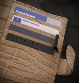 Filofax Organizer Leather Personal Crocodile Fawn 026012