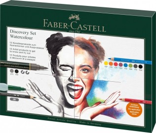 Faber Castell Discovery Set Albrecht Durer Water Soluble Art Set, 12 Piece 117520