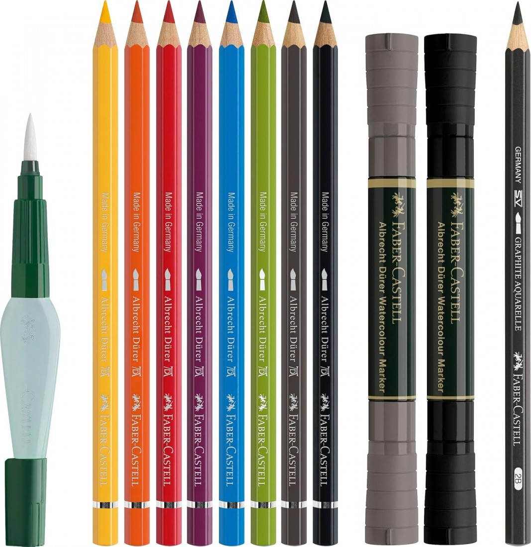 Faber-Castell Albrecht Dürer Watercolour Marker Set 20 Kartonset - Faber-Castell Marker Albrecht