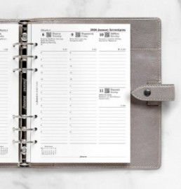 Refill A5 2026 Greek Week on two pages - Ελληνικό 26-68567 Filofax