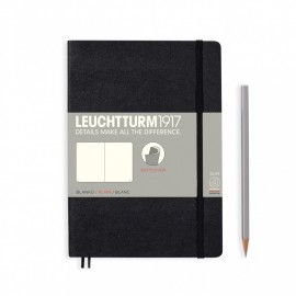 Leuchtturm 1917 Notebook A5 Black Plain Soft Cover