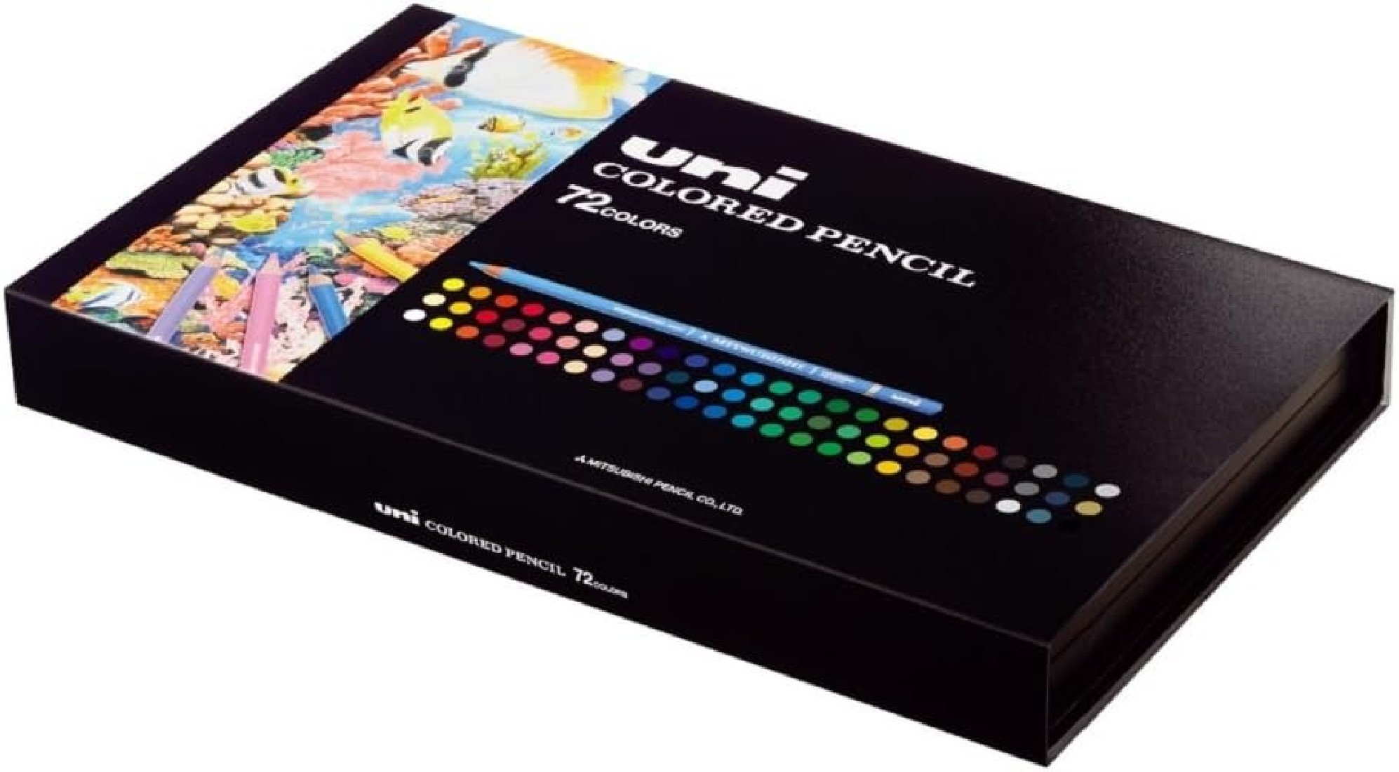 Mitsubishi Pencil Uni Colored Pencils 72 Colors Set