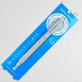 Mitsubishi Mechanical Pencil Kurutoga KS 0.5mm Light Grey M5-KS1P.37