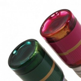 Glass Pen Afternoon Tea. Strawberry Cake, with Pen Tray and 2 bottled inks