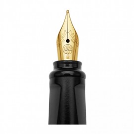 Kaweco and Moleskine black fountain pen