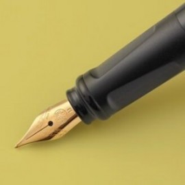 Kaweco and Moleskine black fountain pen