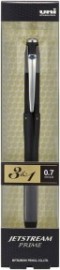 Uni Mitsubishi Pencil Multifunction Pen Jetstream Prime 3 ballpens  and 1 mechanical pencil 0.5 Matte Black