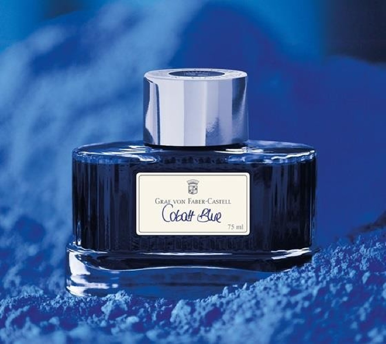 Graf von Faber Castell Cobalt Blue 141001 Fountain Pen Ink 75ml