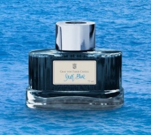 Graf von Faber-Castell Gulf Blue 141018  Fountain Pen Ink 75ml