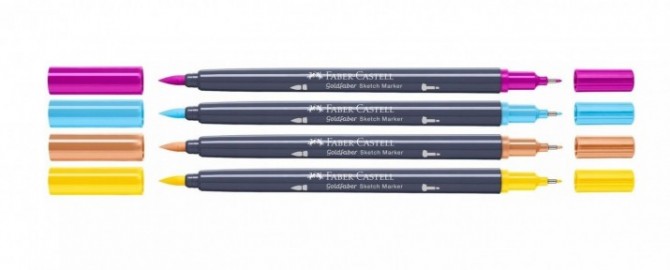 Faber Castell Goldfaber Sketch Dual Markers Bold and Easy 4 164817