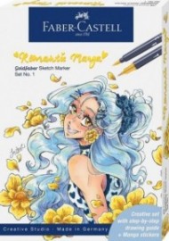 Faber Castell Goldfaber Sketch Marker Romantic Manga Set No.1 164701
