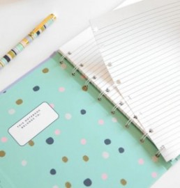 Notebook Refillable Ruled A5 Good Vibes 179533 Filofax