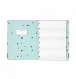 Notebook Refillable Ruled A5 Good Vibes 179533 Filofax
