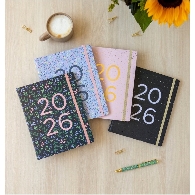 Moonlight Notebooks Notebook Moonlight A5 2026 Planner Week On Two Pages 26-68300 Filofax