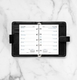 Refill 2026 Mini Week On One Page 26-68126 Filofax