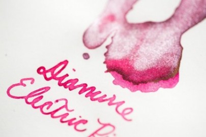 Diamine 50ml Electric Pink Fountain pen shimmer ink bottle