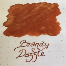 Diamine 50ml Brandy Dazzle Fountain pen shimmer ink bottle