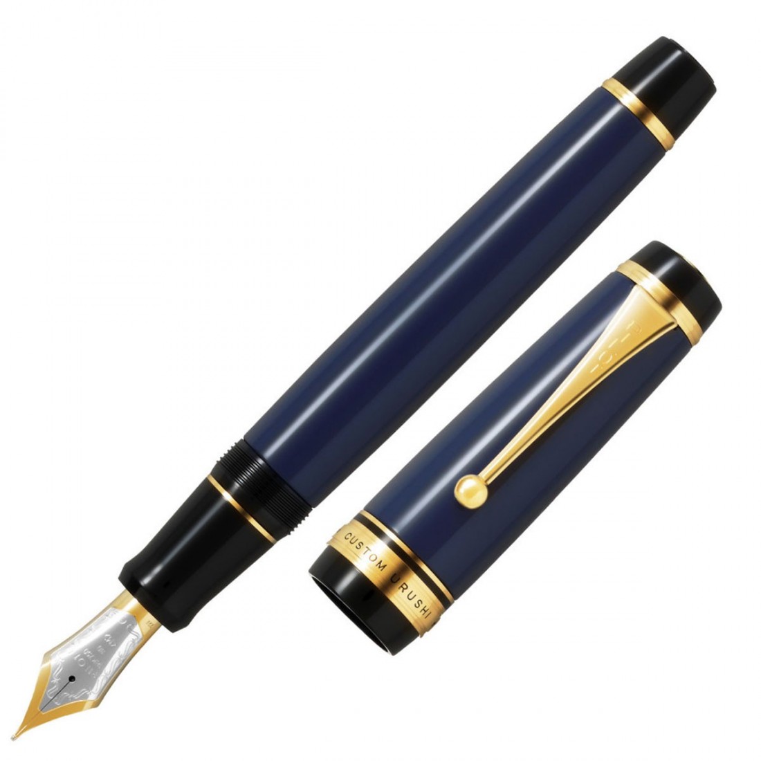 Pilot Custom Urushi Blue Lacquer Fountain Pen FKV-88SR-LFM