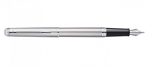 Waterman Hemisphere Stainless Steel CT Fountain  Pen