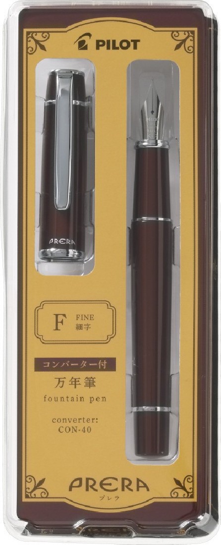 Pilot Prera Fountain pen Red Brown P-FPR-1-RBN