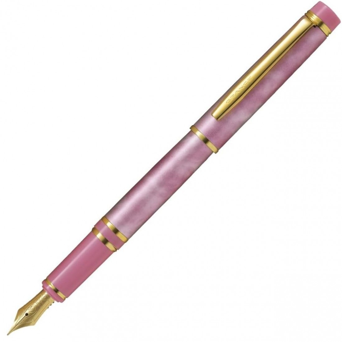 Pilot Grance Fountain Pen 14k Marble Pink FGRC-2MR-MAP-F