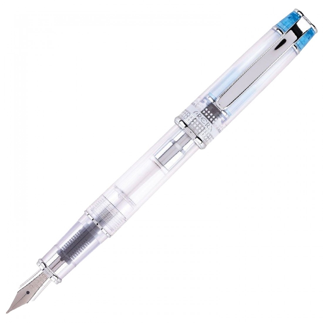 Pilot Prera demonstrator light blue with converter fountain pen