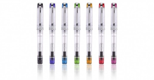 Pilot Prera demonstrator light blue with converter fountain pen