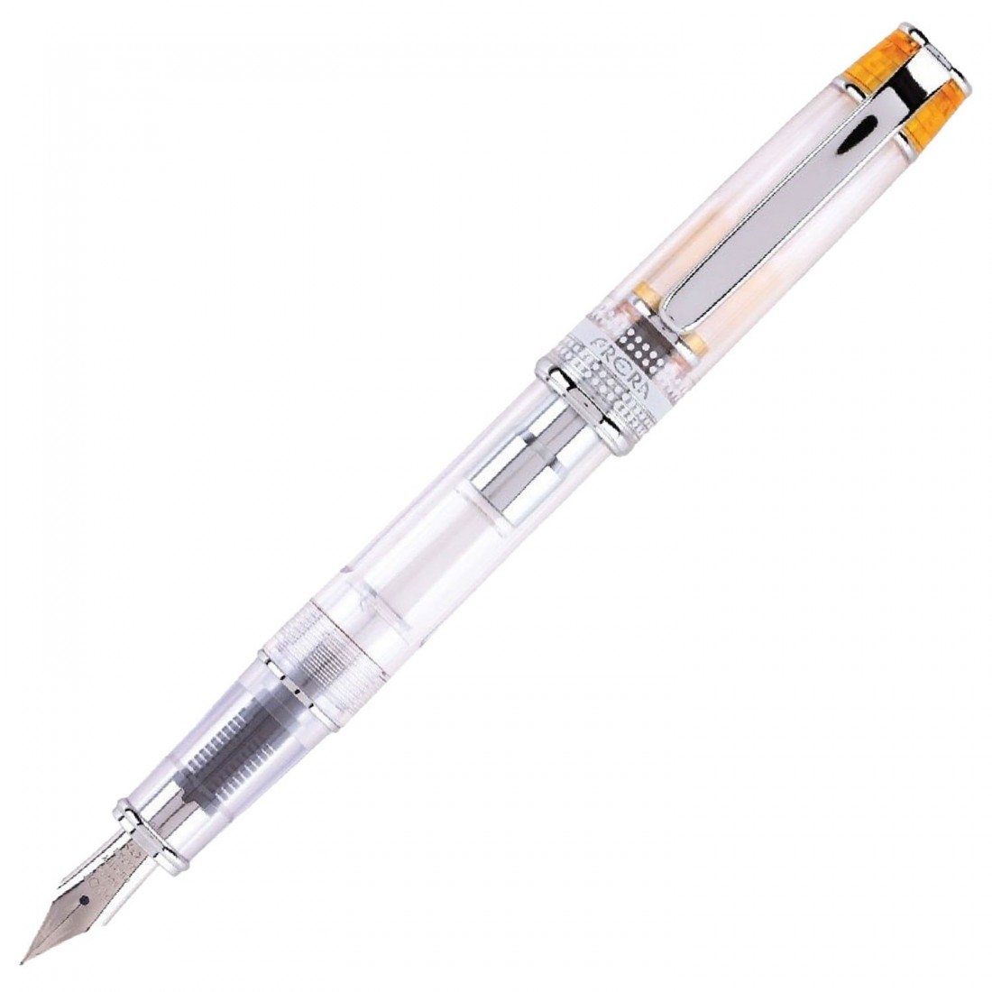Pilot Prera demonstrator Orange with converter fountain pen