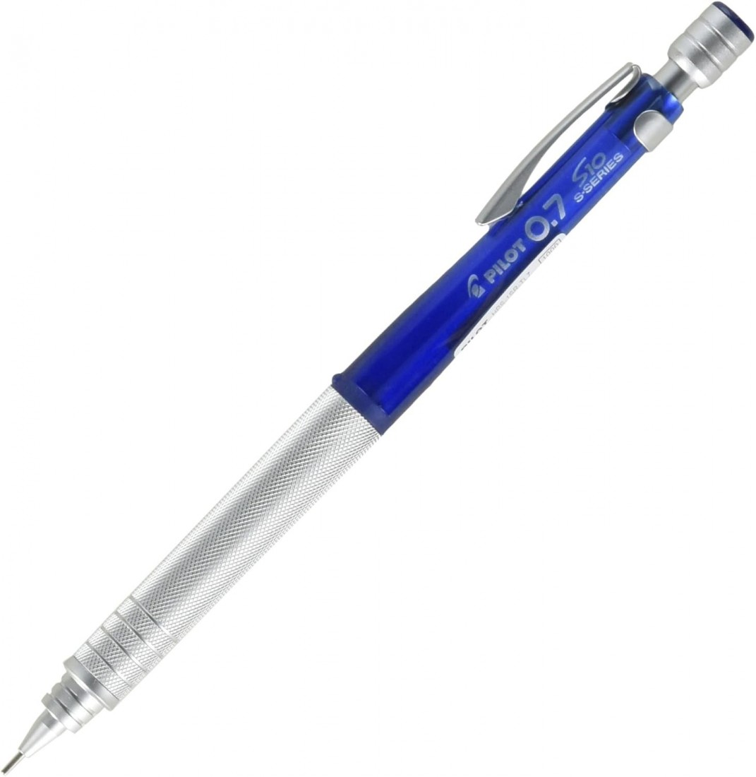 Pilot Mechanical Pencil S10, Transparent Blue Body, 0.7 mm HPS – 1SR – TL7