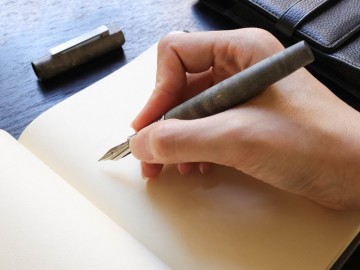 Wancher Olympus Titan - Nocturne Gray Fountain Pen