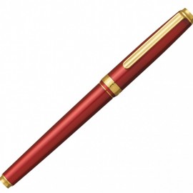 Platinum BISO Fountain Pen - Flame Red