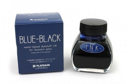 Platinum Blue Black Ink - 60 ml Bottle
