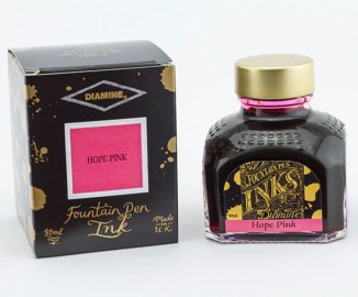Diamine 80ml Hope Pink Fountain pen ink botle
