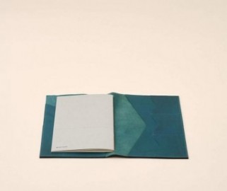 Paper Republic A5 Leather Le Portfolio Petrol Blue
