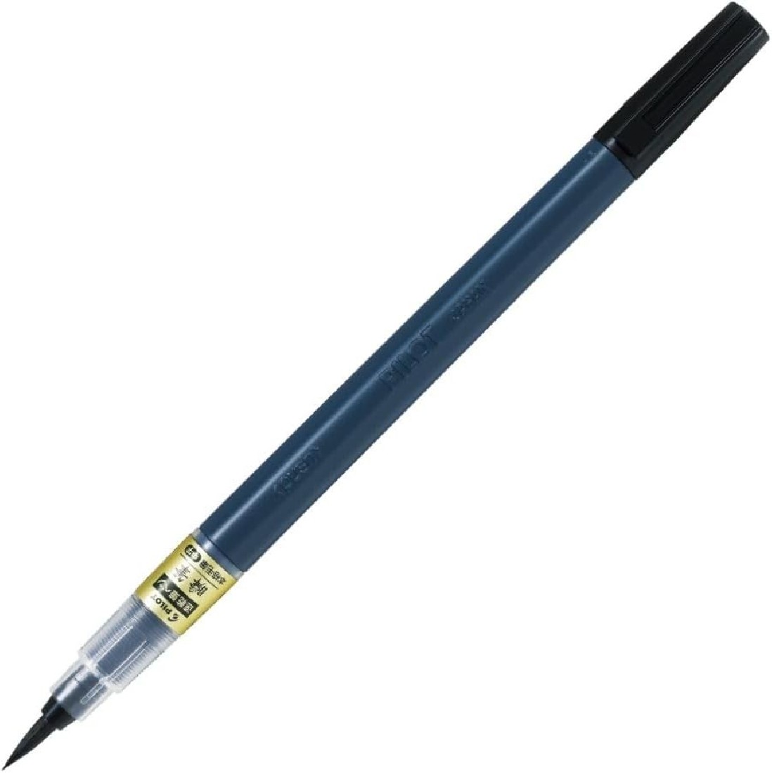 Pilot Brush Pen, Quick Drying, Authentic Bristle Brush, Medium Point, Black ink,  SVS-70FDM-B