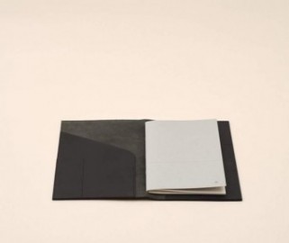 Paper Republic A5 Leather Le Portfolio Black.