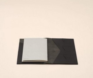 Paper Republic A5 Leather Le Portfolio Black.