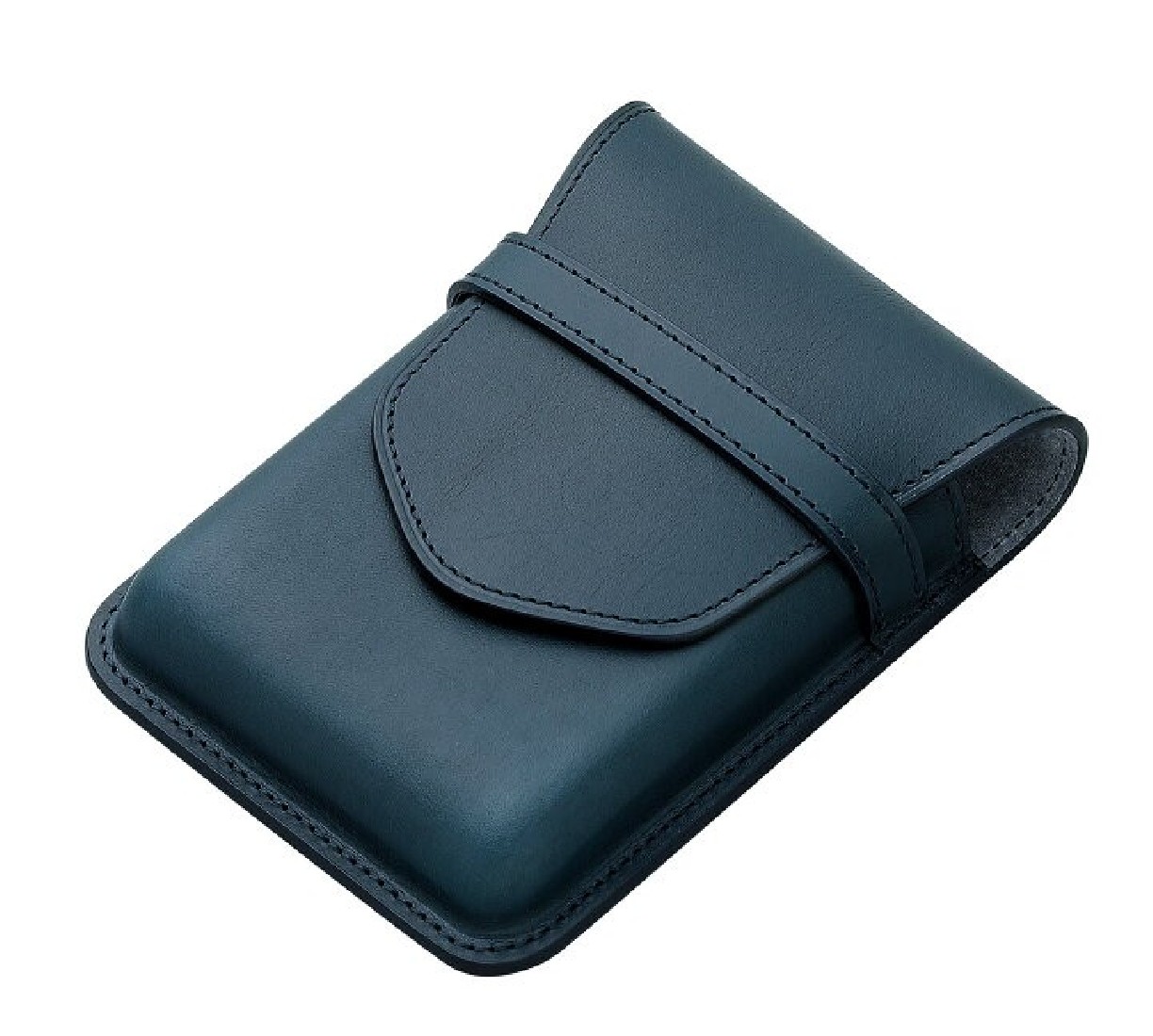 Pilot and Somes Navy leather case for 5 instruments, SLS5-11-NV