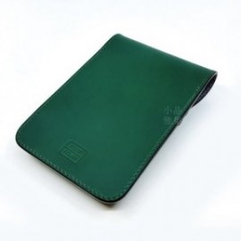 Pilot and Somes Green leather case for 5 instruments, SLS5-11-G