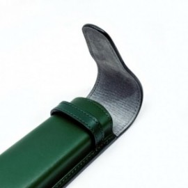 Pilot and Somes pen green leather case for 2 pens, SLS2-11-G